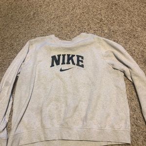 Nike xl sweatshirt, few stains not noticeable when wearing.